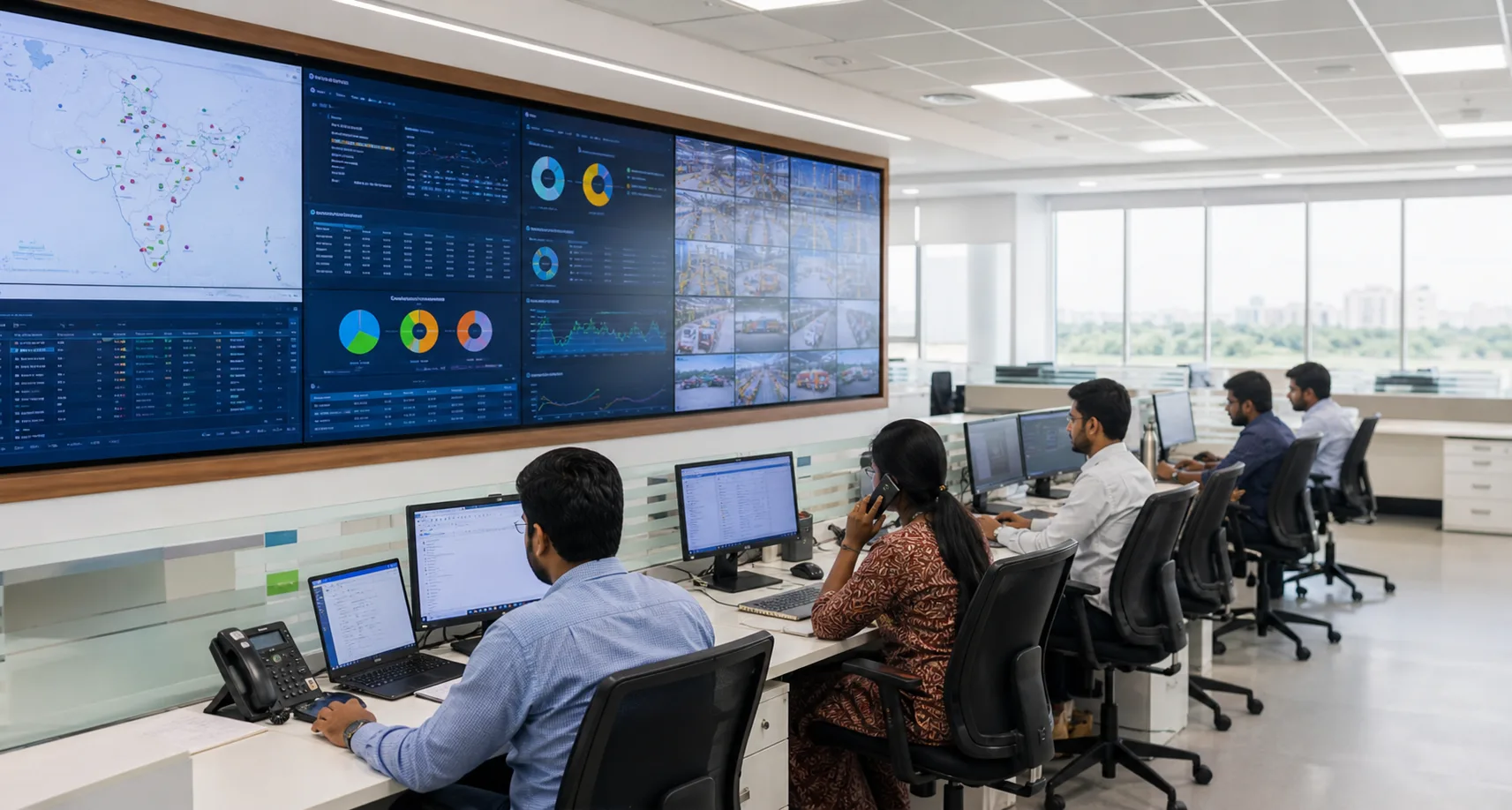 Third-Party & Fourth-Party Logistics operational workflow