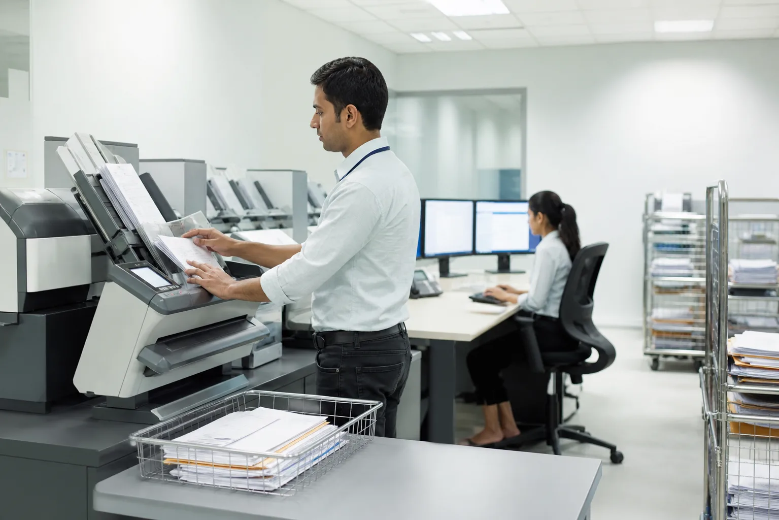 Digital Mailrooms - SaaS Model operational workflow