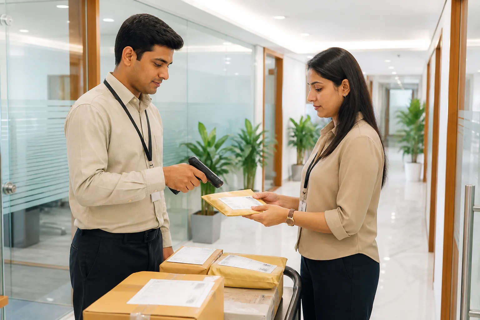 Client benefits delivered through Mailroom Management