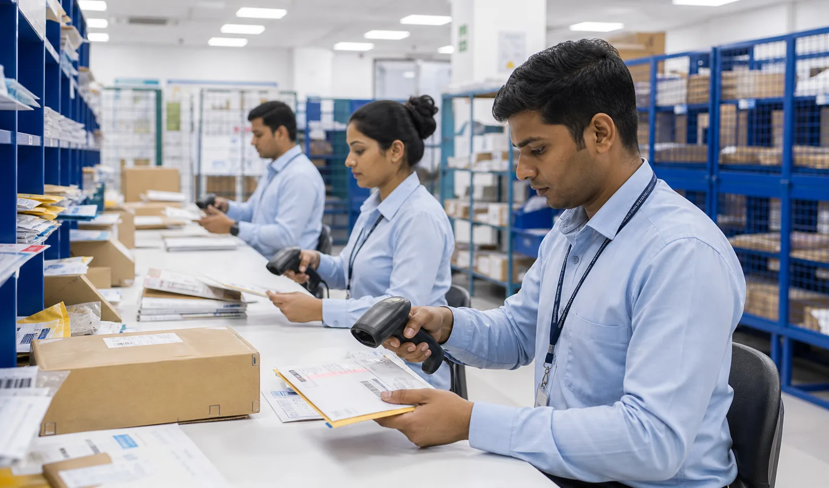 Mailroom Management operational workflow